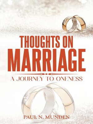 cover image of Thoughts on Marriage